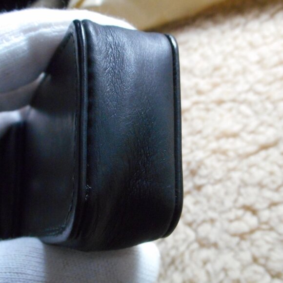 **SOLD** Vintage Coach Pen Case NIB in Black, 8592 / 4592 - Picture 6 of 15